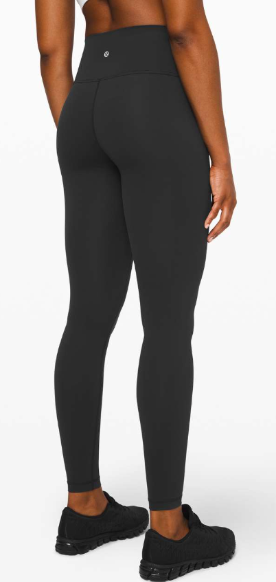 Lululemon Wunder Under High-Rise Tight 28" Inseam Black Sz 6
