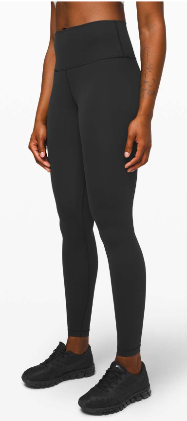 Lululemon Wunder Under High-Rise Tight 28" Inseam Black Sz 6