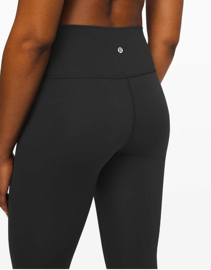 Lululemon Wunder Under High-Rise Tight 28" Inseam Black Sz 6