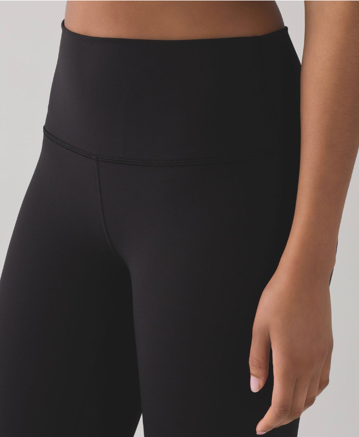 Lululemon Wunder Under Crop 21" Inseam Black Sz 6 Brand New