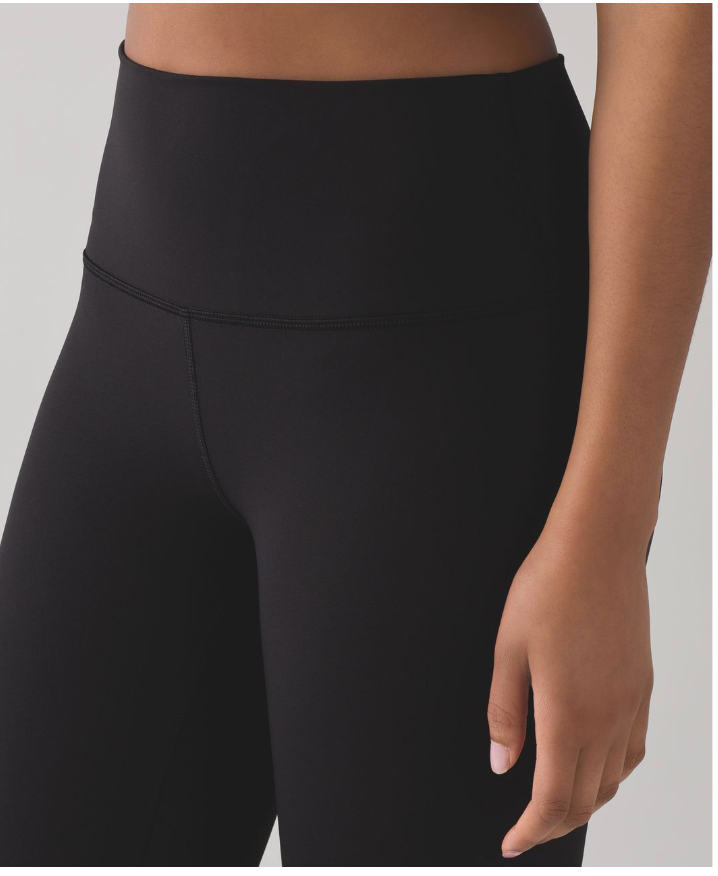 Lululemon Wunder Under Crop 21" Inseam Black Sz 6 Brand New