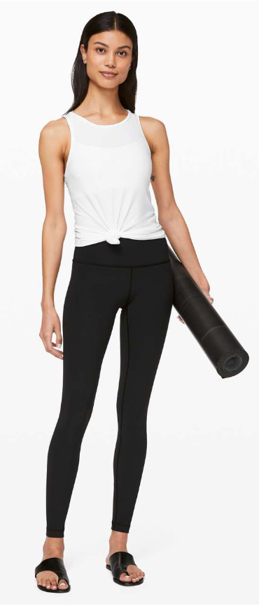 Lululemon Wunder Under High-Rise Tight 28" Inseam Full-On Luxtreme Black Sz 6