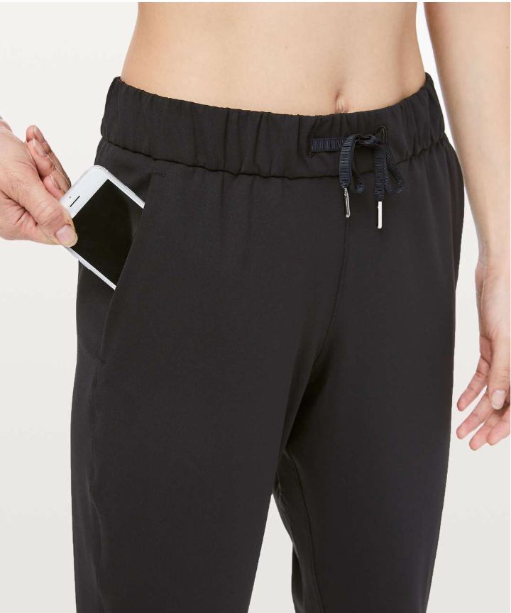Lululemon On The Fly Pant Full Length 31" Inseam Black Sz 6 Brand New
