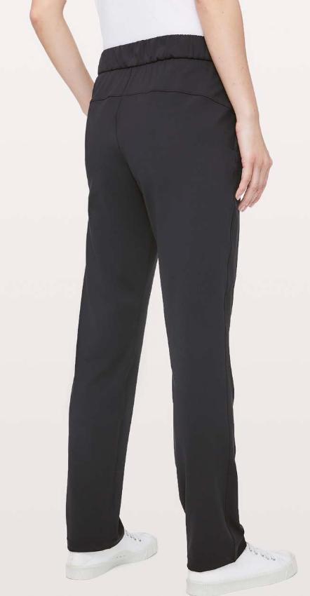 Lululemon On The Fly Pant Full Length 31" Inseam Black Sz 6 Brand New