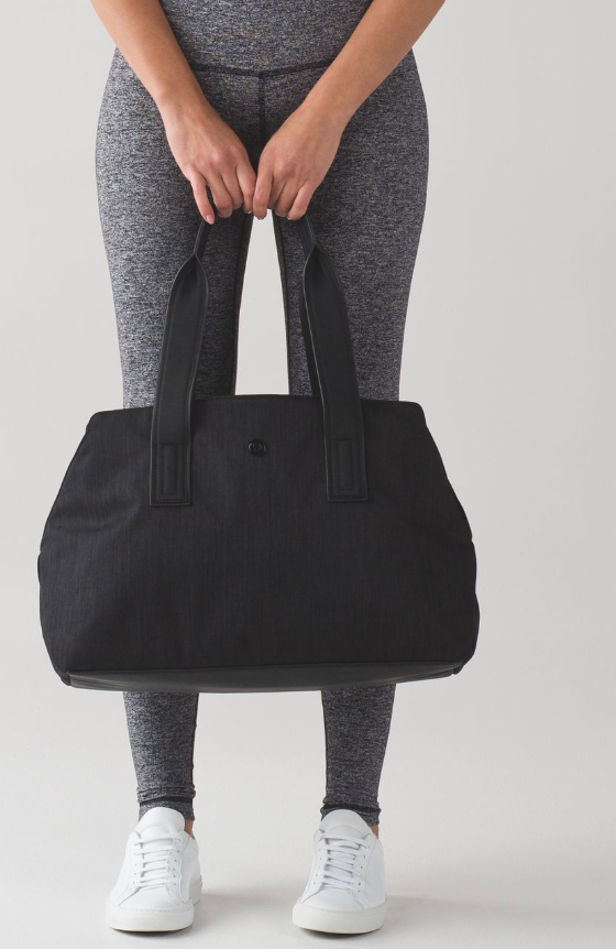 Lululemon Go Getter Bag (Heatproof) Black X Large Brand New