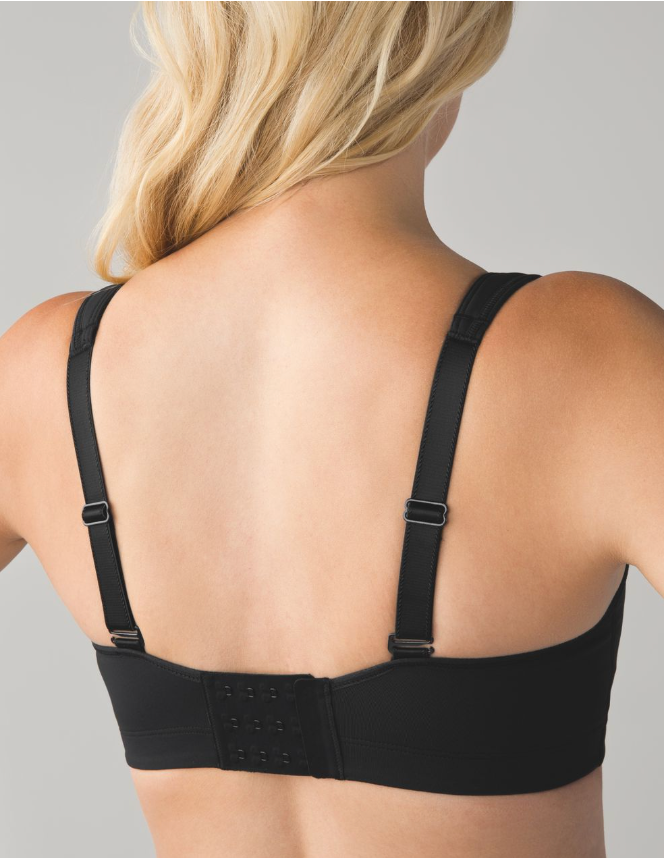Lululemon Ta Ta Tamer II Black Sz 36C