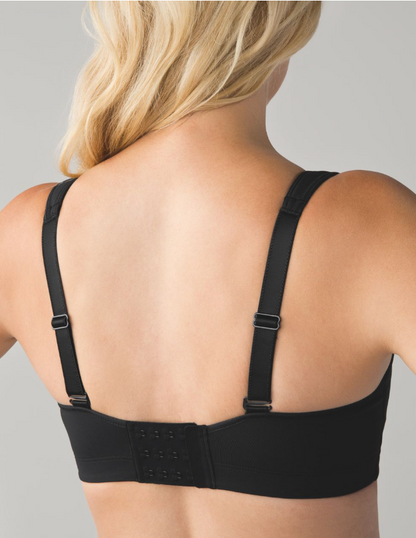 Lululemon Ta Ta Tamer II Black Sz 36C