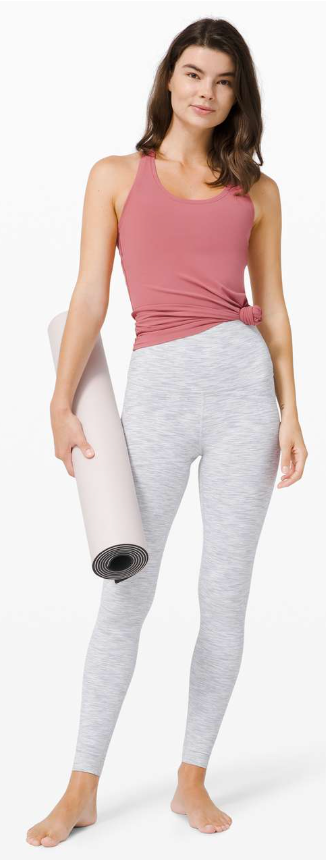 Lululemon Cool Racerback II Brier Rose Sz 8
