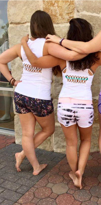 Lululemon Run: Speed Short *4-way Stretch Sunset Stripe Blush Quartz Multi/Blush Quartz/White Sz 8 Brand New