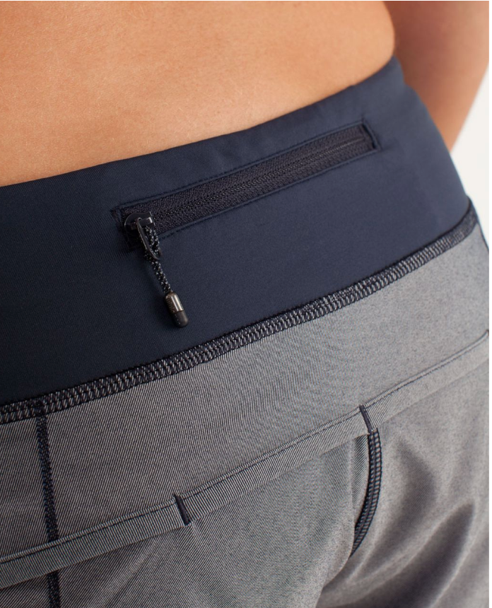 Lululemon Run Speed Up Short  2.5" Inseam Inkwell Sz 6