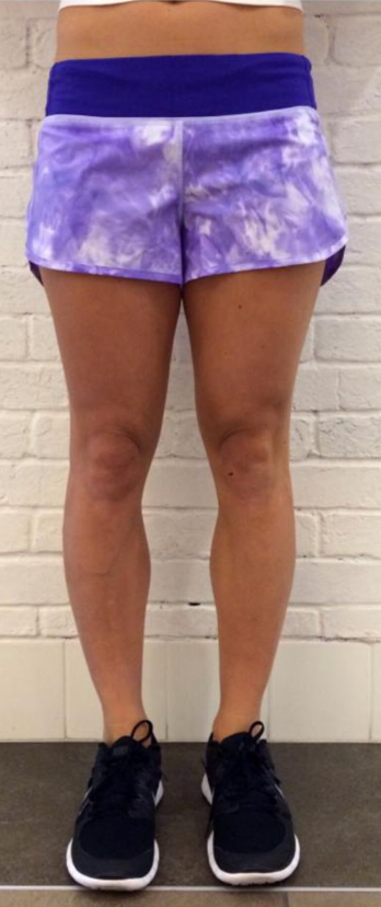 Lululemon Run Speed Up Short Spray Dye Cool Breeze Bruised Berry/Bruised Berry Sz 8