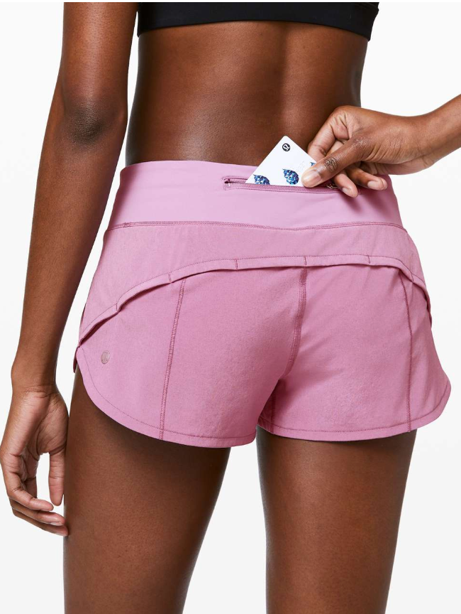 Lululemon Speed Up Short 2.5" Inseam Jubilee Sz 8