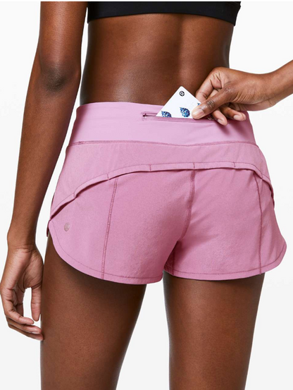 Lululemon Speed Up Short 2.5" Inseam Jubilee Sz 8