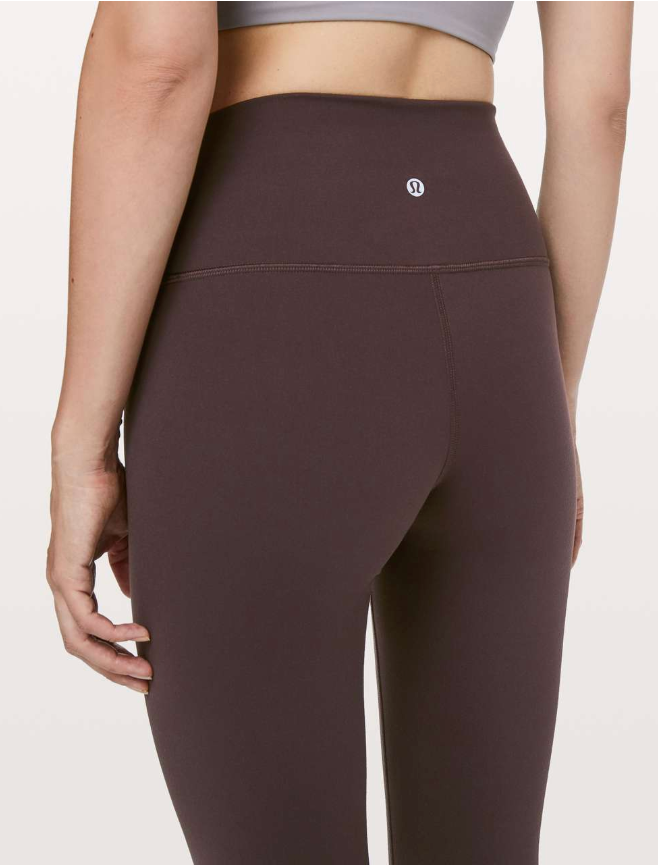 Lululemon Wunder Under Hi-Rise Tight 28" Inseam Black Satin sz 4