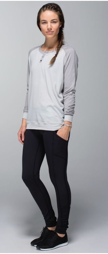 Lululemon Speed Tight Interlock Speed Tight Interlock Black/Quilt Winter 13-26 30" Inseam30" Inseam Sz 4