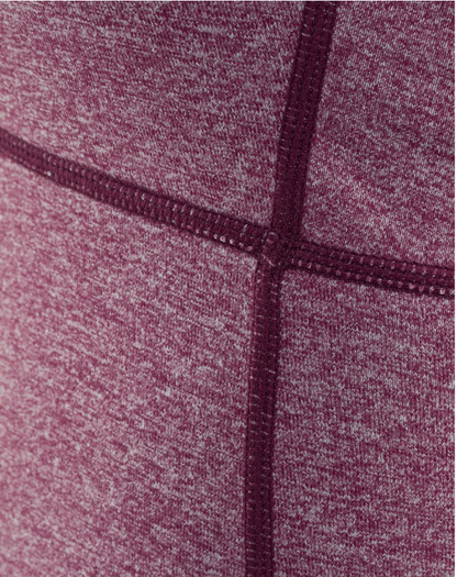 Lululemon Scoop Neck Tank Heathered Plum/Plum Sz 8 Brand New