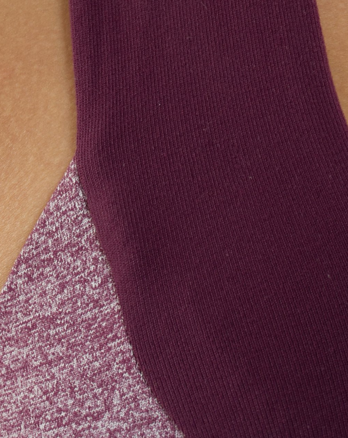 Lululemon Scoop Neck Tank Heathered Plum/Plum Sz 8 Brand New