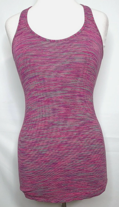 Lululemon Cool Racerback Tank Top Wee Are From Space Jewelled Magenta Sz 8