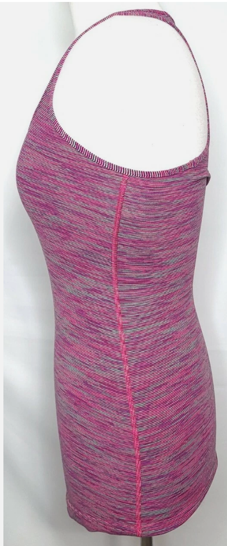 Lululemon Cool Racerback Tank Top Wee Are From Space Jewelled Magenta Sz 8