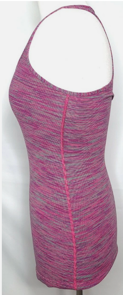 Lululemon Cool Racerback Tank Top Wee Are From Space Jewelled Magenta Sz 8