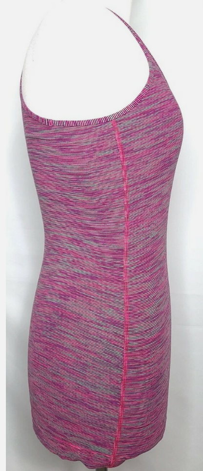 Lululemon Cool Racerback Tank Top Wee Are From Space Jewelled Magenta Sz 8