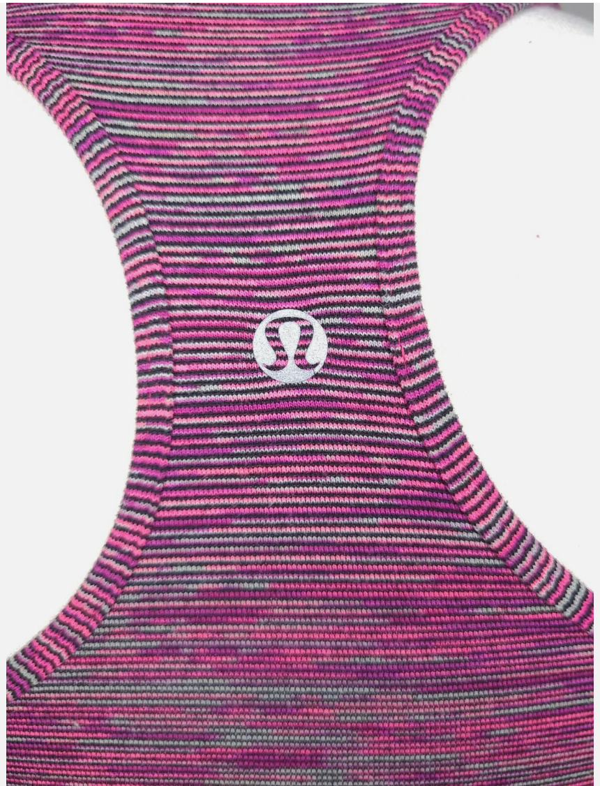 Lululemon Cool Racerback Tank Top Wee Are From Space Jewelled Magenta Sz 8