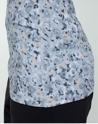 Lululemon Cool Racerback Not So Petite Fleur Silver Spoon Sz 8 Brand New