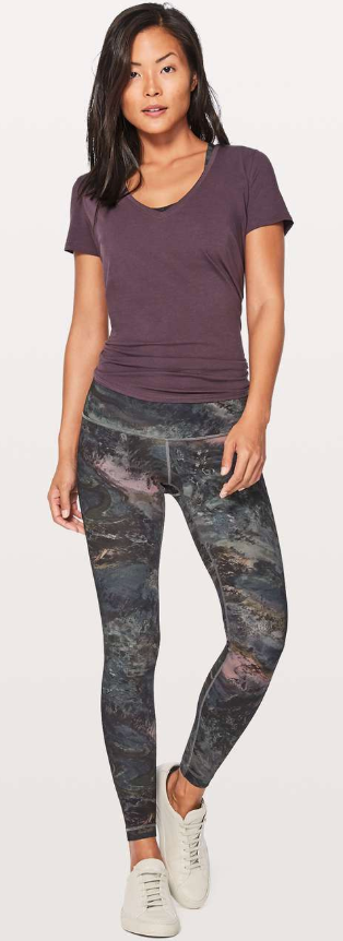 Lululemon Wunder Under Tight 28" Inseam Radiant Multi Sz 8 Brand New