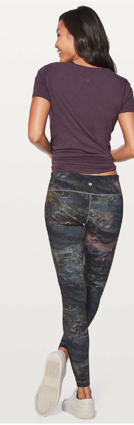 Lululemon Wunder Under Tight 28" Inseam Radiant Multi Sz 8 Brand New