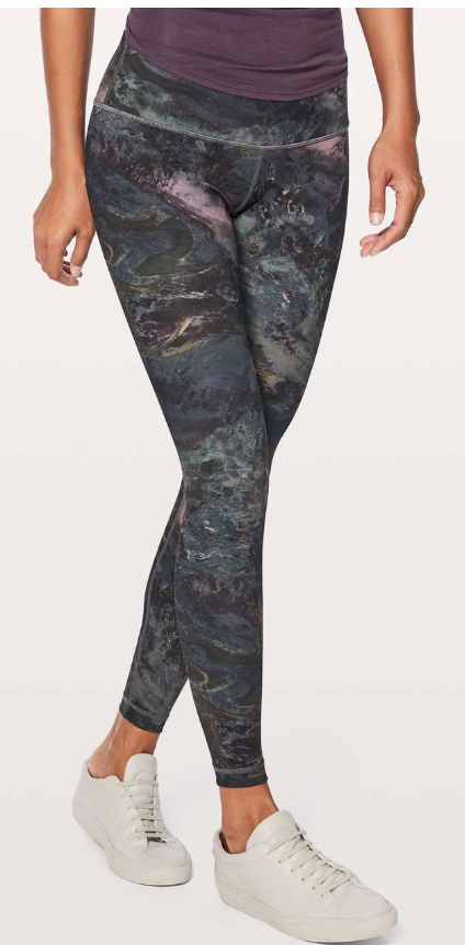 Lululemon Wunder Under Tight 28" Inseam Radiant Multi Sz 8 Brand New