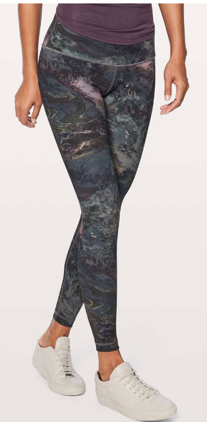 Lululemon Wunder Under Tight 28" Inseam Radiant Multi Sz 8 Brand New