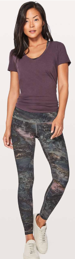 Lululemon Wunder Under Tight 28" Inseam Radiant Multi Sz 8 Brand New