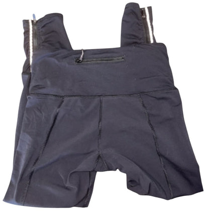 Lululemon Wunder Under Ruching 7/8 25" Inseam Black Sz 8