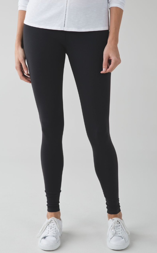 Lululemon Wunder Under Pant 28" Inseam Black Sz 8