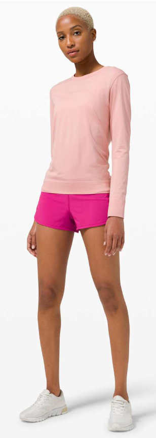 Lululemon Speed Up Short 2.5" Inseam Ripened Raspberry Sz 10 Brand New