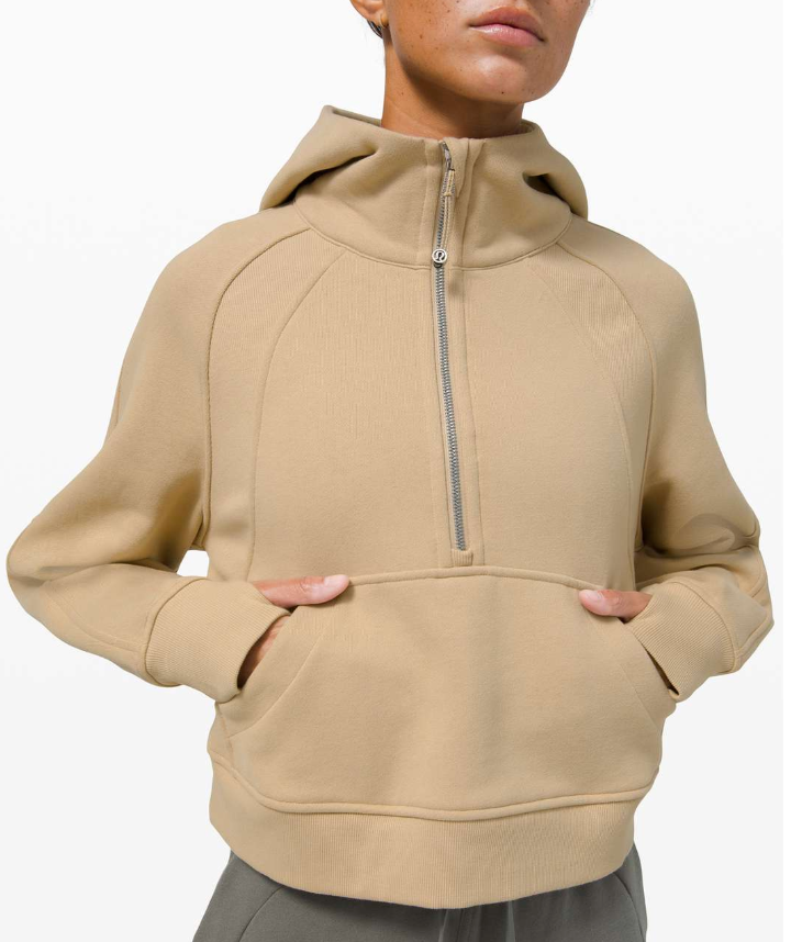 Lululemon Scuba Oversized 1/2 Zip Hoodie Trench Size M/L Brand New