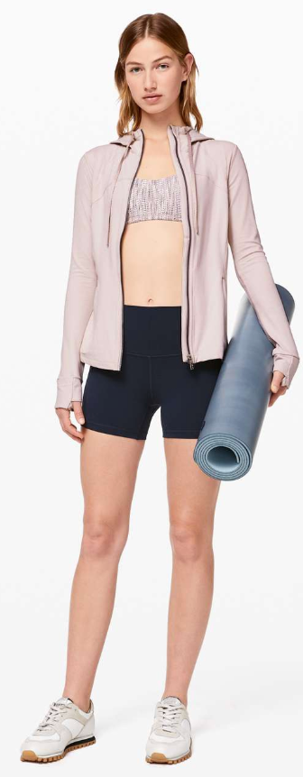 Lululemon Hooded Define Jacket Nulu Pink Bliss Sz 8