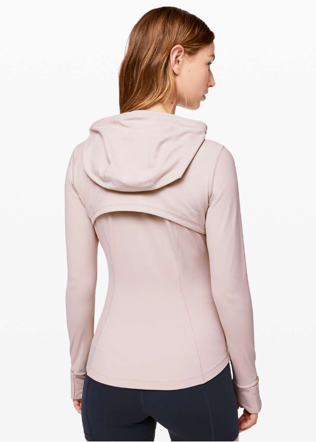 Lululemon Hooded Define Jacket Nulu Pink Bliss Sz 8