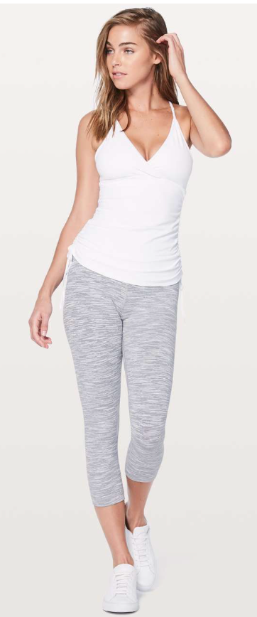 Lululemon Full Freedom Tank White Sz 10 Brand New
