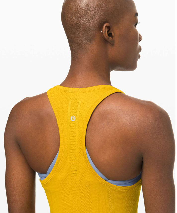 Lululemon Swiftly Tech Racerback Honeycomb/Honeycomb Sz 10 Brand New