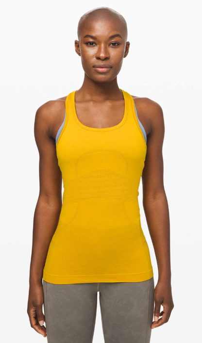 Lululemon Swiftly Tech Racerback Honeycomb/Honeycomb Sz 10 Brand New