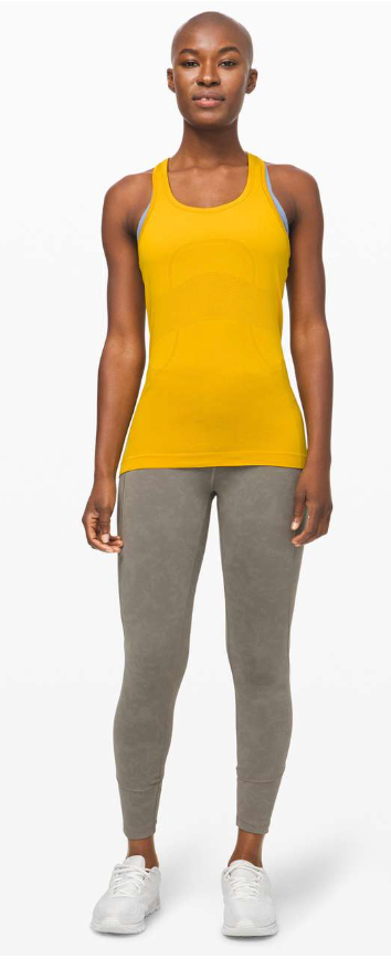 Lululemon Swiftly Tech Racerback Honeycomb/Honeycomb Sz 10 Brand New