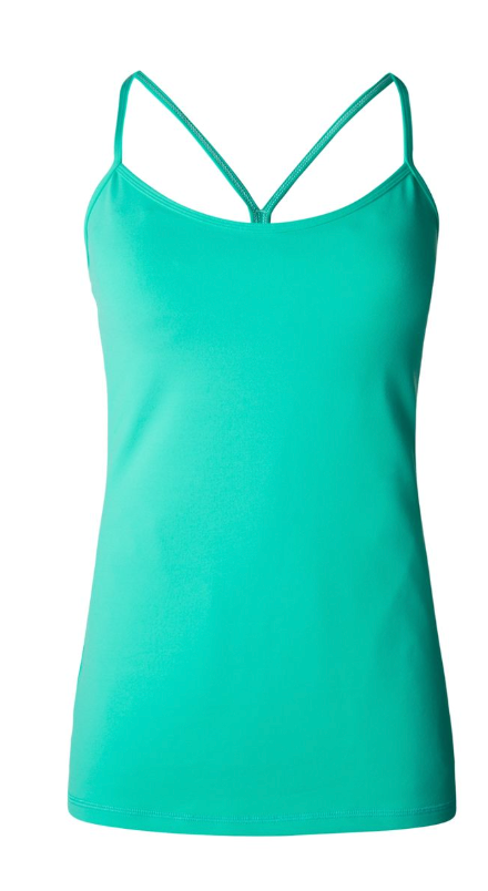 Lululemon Power Y Tank Bali Breeze Sz 10