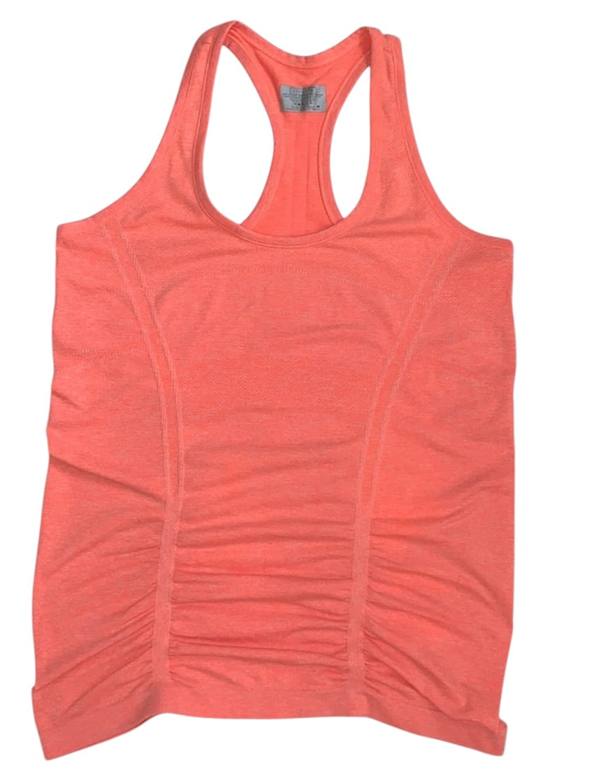 Z Athleta Fastest Track Racerback Tank Top Neon Orange Med