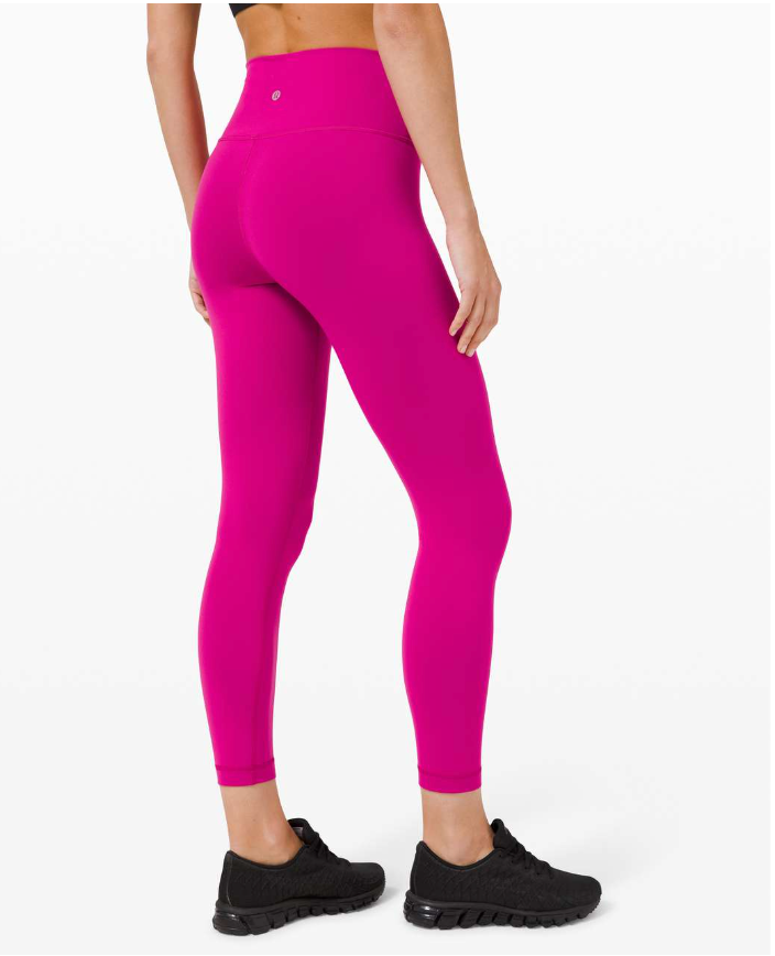 Lululemon Wunder Train HR Tight 25” Inseam Ripened Raspberry Sz 6 Brand New