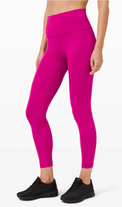 Lululemon Wunder Train HR Tight 25” Inseam Ripened Raspberry Sz 6 Brand New