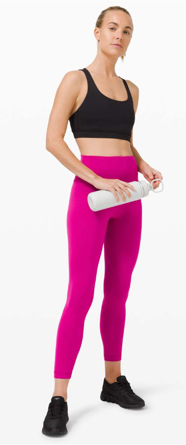 Lululemon Wunder Train HR Tight 25” Inseam Ripened Raspberry Sz 6 Brand New