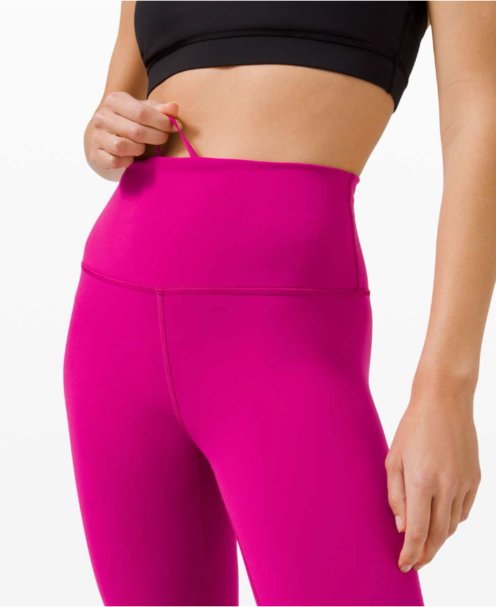 Lululemon Wunder Train HR Tight 25” Inseam Ripened Raspberry Sz 6 Brand New