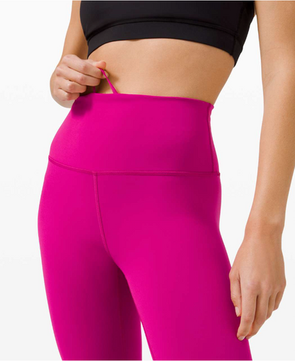 Lululemon Wunder Train HR Tight 25” Inseam Ripened Raspberry Sz 6 Brand New