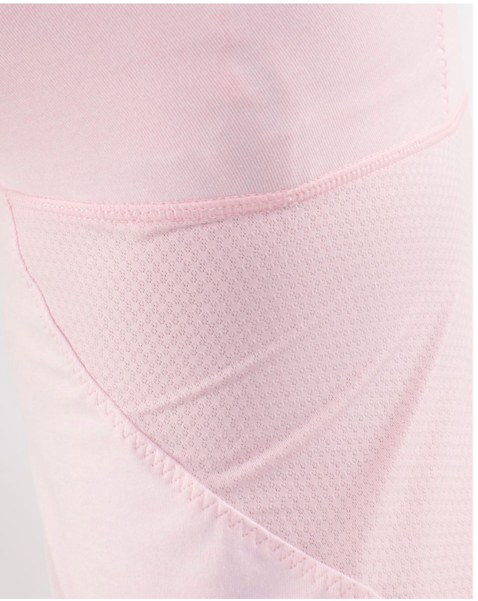 Lululemon Cross My Heart Tank Heathered Pig Pink Sz 10